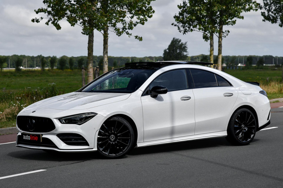 Mercedes-Benz CLA-Klasse 180 AMG Night. Memory, Pano, Keyless, Camera, Multibeam, Sfeer, CarPlay!