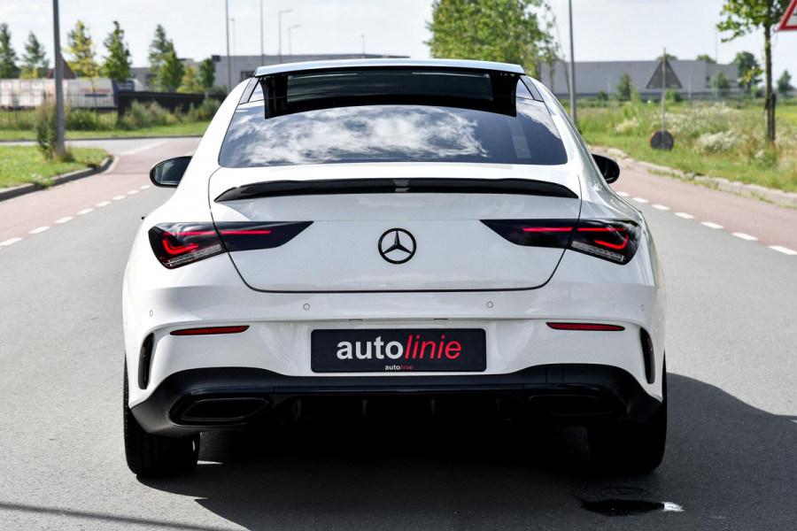 Mercedes-Benz CLA-Klasse 180 AMG Night. Memory, Pano, Keyless, Camera, Multibeam, Sfeer, CarPlay!