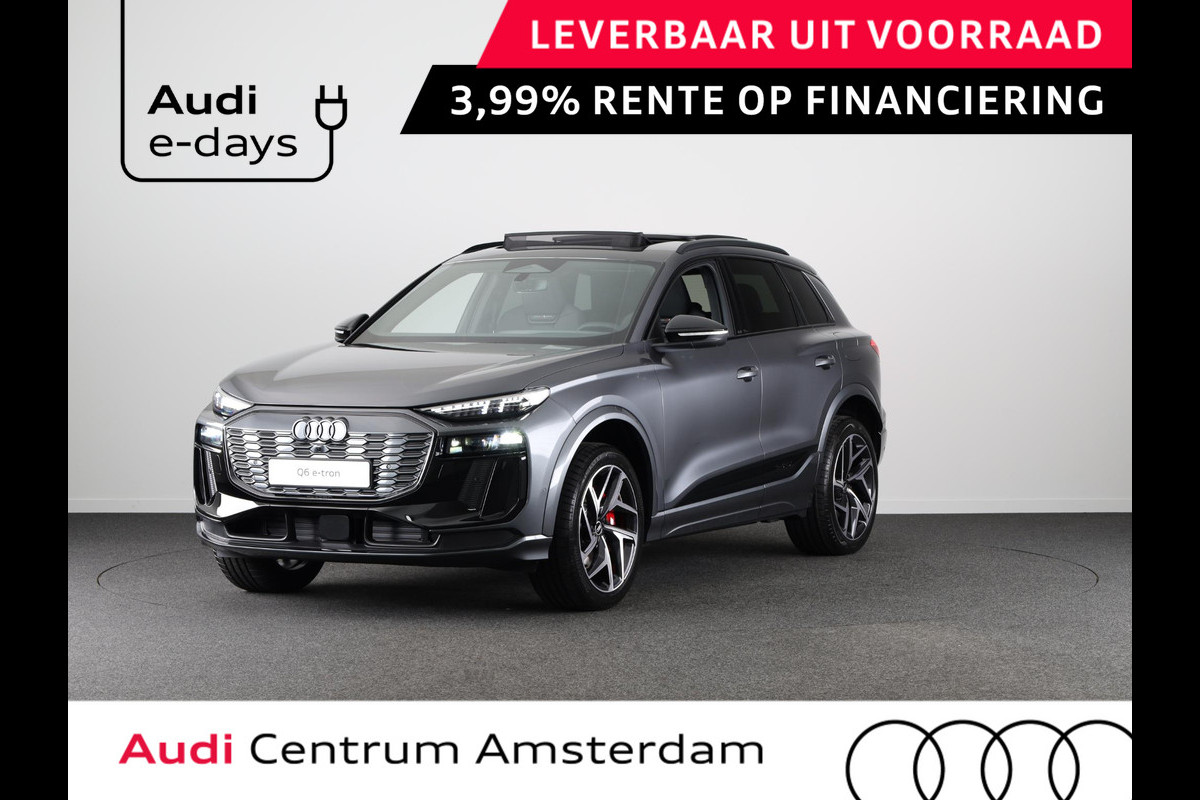 Audi Q6 e-tron SQ6 quattro 503pk 100 kWh FULL OPTION | Head Up Display | Pano | Trekhaak | Luchtvering | B&O | Audi Q6 e-tron SQ6 quattro 503pk 100 kWh FULL OPTION | Head Up Display | Pano | Trekhaak | Luchtvering | B&O |
