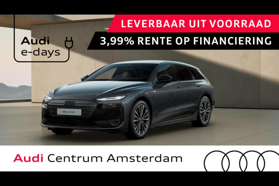 Audi A6 Avant e-tron Advanced edition 100kWh 270 kW / 367 PK Tech Plus pakket, privacy glass, winterpakket, leder interieur