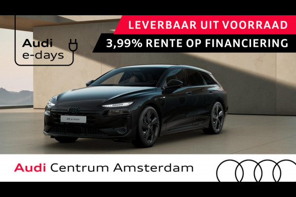Audi A6 Avant S edition e-tron 270kW/367pk 100kWh Avant Elektris Tech Pro pakket, panoramadak, winterpakket, privacy glass