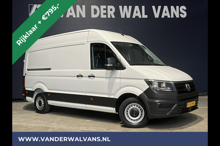 Volkswagen Crafter 2.0 TDI 140pk Automaat L3H3 L2H2 *RIJKLAAR direct rijden * Euro6 Airco | Camera | Apple Carplay Android Auto, 270 Graden achterdeuren, Parkeersensoren, 3000kg trekvermogen