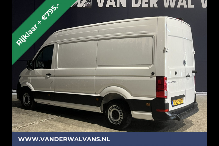 Volkswagen Crafter 2.0 TDI 140pk Automaat L3H3 L2H2 *RIJKLAAR direct rijden * Euro6 Airco | Camera | Apple Carplay Android Auto, 270 Graden achterdeuren, Parkeersensoren, 3000kg trekvermogen