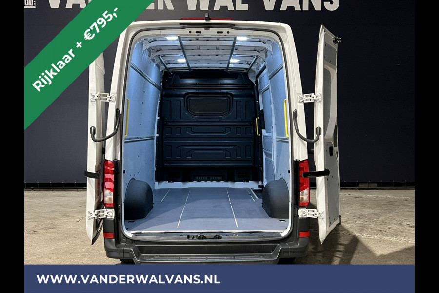 Volkswagen Crafter 2.0 TDI 140pk Automaat L3H3 L2H2 *RIJKLAAR direct rijden * Euro6 Airco | Camera | Apple Carplay Android Auto, 270 Graden achterdeuren, Parkeersensoren, 3000kg trekvermogen