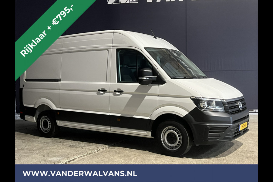 Volkswagen Crafter 2.0 TDI 140pk Automaat L3H3 L2H2 *RIJKLAAR direct rijden * Euro6 Airco | Camera | Apple Carplay Android Auto, 270 Graden achterdeuren, Parkeersensoren, 3000kg trekvermogen