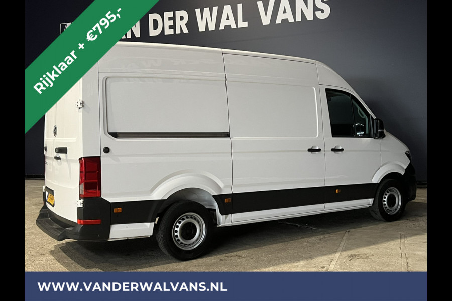 Volkswagen Crafter 2.0 TDI 140pk Automaat L3H3 L2H2 *RIJKLAAR direct rijden * Euro6 Airco | Camera | Apple Carplay Android Auto, 270 Graden achterdeuren, Parkeersensoren, 3000kg trekvermogen