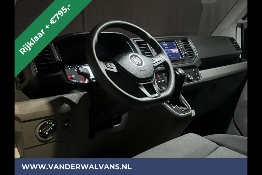 Volkswagen Crafter 2.0 TDI 140pk Automaat L3H3 L2H2 *RIJKLAAR direct rijden * Euro6 Airco | Camera | Apple Carplay Android Auto, 270 Graden achterdeuren, Parkeersensoren, 3000kg trekvermogen