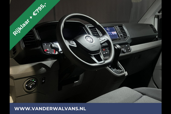 Volkswagen Crafter 2.0 TDI 140pk Automaat L3H3 L2H2 *RIJKLAAR direct rijden * Euro6 Airco | Camera | Apple Carplay Android Auto, 270 Graden achterdeuren, Parkeersensoren, 3000kg trekvermogen