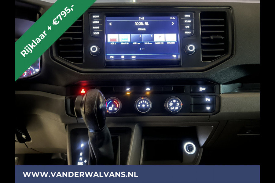 Volkswagen Crafter 2.0 TDI 140pk Automaat L3H3 L2H2 *RIJKLAAR direct rijden * Euro6 Airco | Camera | Apple Carplay Android Auto, 270 Graden achterdeuren, Parkeersensoren, 3000kg trekvermogen