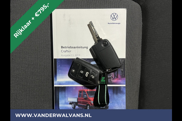 Volkswagen Crafter 2.0 TDI 140pk Automaat L3H3 L2H2 *RIJKLAAR direct rijden * Euro6 Airco | Camera | Apple Carplay Android Auto, 270 Graden achterdeuren, Parkeersensoren, 3000kg trekvermogen