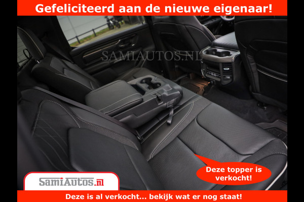 Dodge Ram 1500 Limited Night H.O 540HP 706Nm | Massage + Full Option | De Meest Luxe en Volle Pick-Up in zijn Klasse | Comfortabele Dubbele Cabine met Royale 5 Zitplaatsen | BPM vrij | Nu Leverbaar uit Voorraad | Voorraad Nr 2384 - 5408