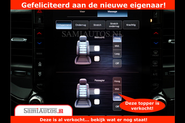 Dodge Ram 1500 Limited Night H.O 540HP 706Nm | Massage + Full Option | De Meest Luxe en Volle Pick-Up in zijn Klasse | Comfortabele Dubbele Cabine met Royale 5 Zitplaatsen | BPM vrij | Nu Leverbaar uit Voorraad | Voorraad Nr 2384 - 5408