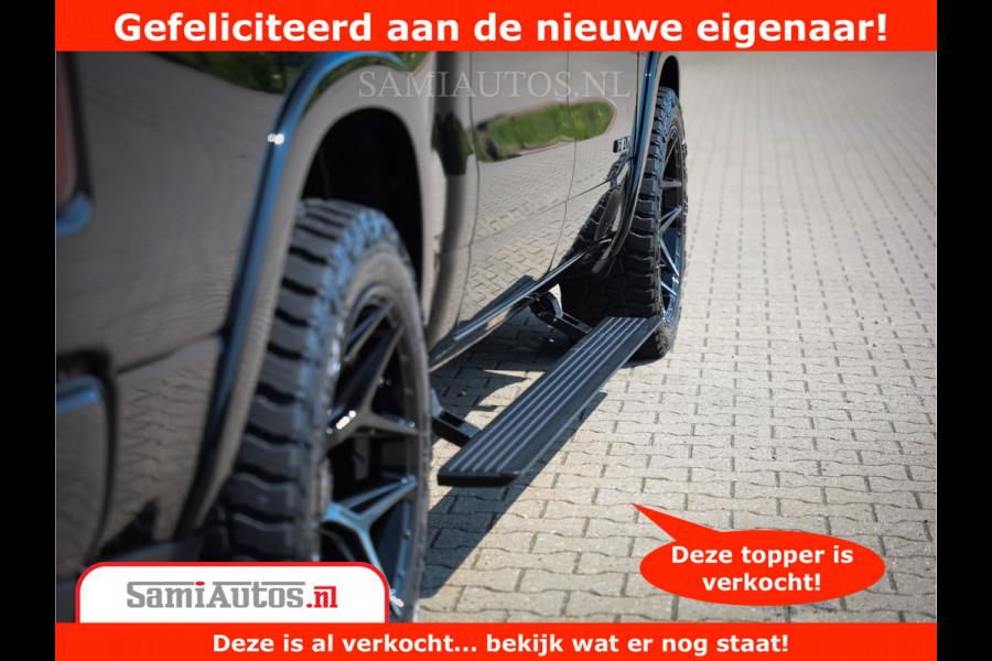 Dodge Ram 1500 Limited Night H.O 540HP 706Nm | Massage + Full Option | De Meest Luxe en Volle Pick-Up in zijn Klasse | Comfortabele Dubbele Cabine met Royale 5 Zitplaatsen | BPM vrij | Nu Leverbaar uit Voorraad | Voorraad Nr 2384 - 5408