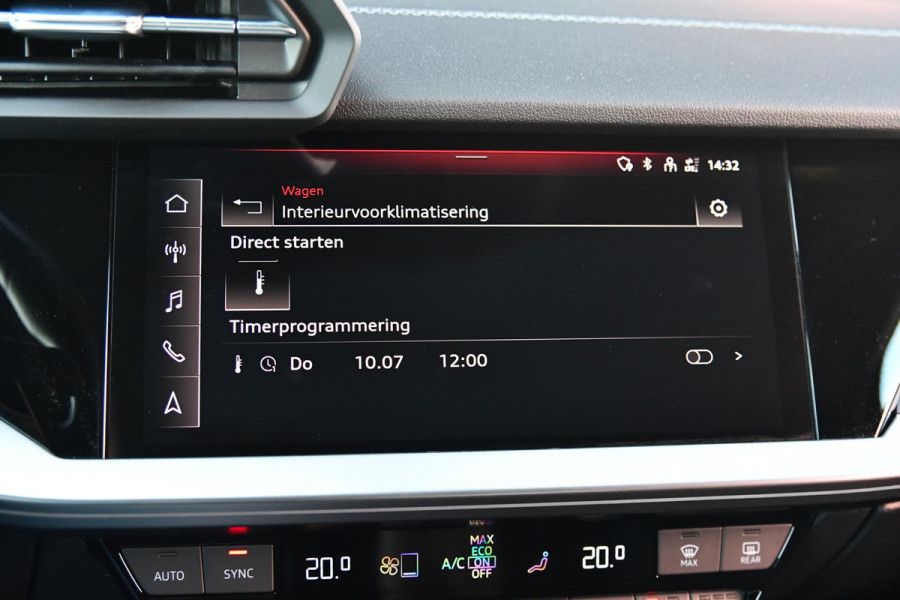 Audi A3 Sportback 40 TFSI e S-Line. Pano, ACC, Leder, Keyless, Matrix, Sfeer, CarPlay!