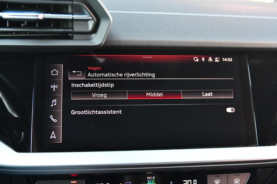 Audi A3 Sportback 40 TFSI e S-Line. Pano, ACC, Leder, Keyless, Matrix, Sfeer, CarPlay!