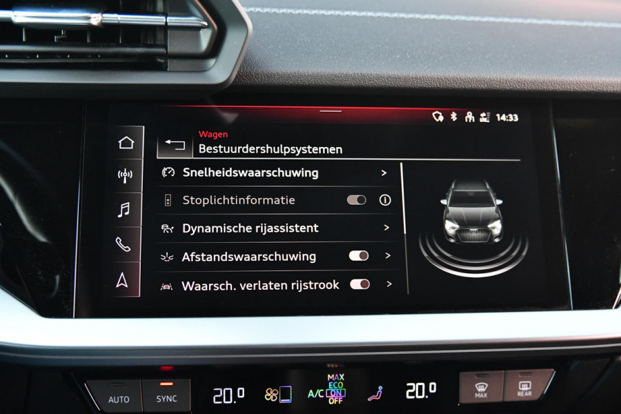 Audi A3 Sportback 40 TFSI e S-Line. Pano, ACC, Leder, Keyless, Matrix, Sfeer, CarPlay!