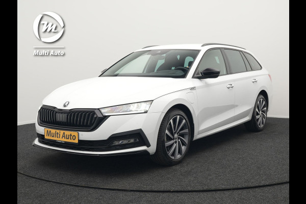 Škoda Octavia Combi 1.4 TSI iV Plug In Hybrid Sportline Business PHEV | Head-Up | Sportstoelen Memory & Verwarmd | Canton Audio | 19"L.M | Virtual | Keyless | Apple Carplay | Parkassist | Sfeerverlichting |