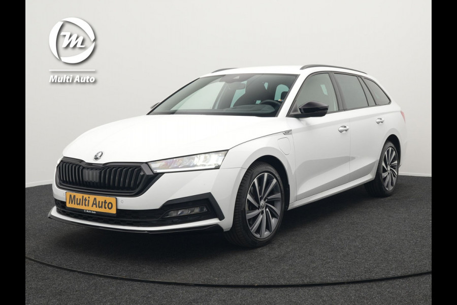 Škoda Octavia Combi 1.4 TSI iV Plug In Hybrid Sportline Business PHEV | Head-Up | Sportstoelen Memory & Verwarmd | Canton Audio | 19"L.M | Virtual | Keyless | Apple Carplay | Parkassist | Sfeerverlichting |