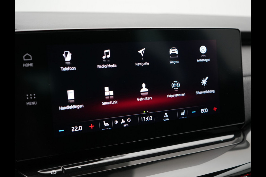 Škoda Octavia Combi 1.4 TSI iV Plug In Hybrid Sportline Business PHEV | Head-Up | Sportstoelen Memory & Verwarmd | Canton Audio | 19"L.M | Virtual | Keyless | Apple Carplay | Parkassist | Sfeerverlichting |