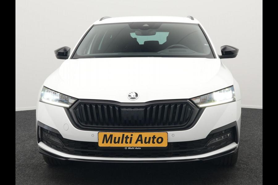 Škoda Octavia Combi 1.4 TSI iV Plug In Hybrid Sportline Business PHEV | Head-Up | Sportstoelen Memory & Verwarmd | Canton Audio | 19"L.M | Virtual | Keyless | Apple Carplay | Parkassist | Sfeerverlichting |