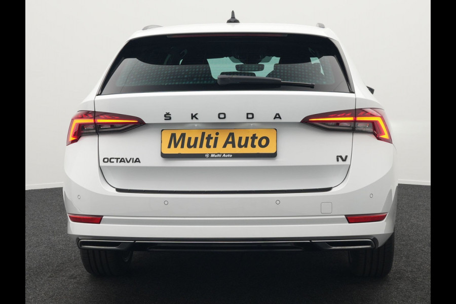 Škoda Octavia Combi 1.4 TSI iV Plug In Hybrid Sportline Business PHEV | Head-Up | Sportstoelen Memory & Verwarmd | Canton Audio | 19"L.M | Virtual | Keyless | Apple Carplay | Parkassist | Sfeerverlichting |
