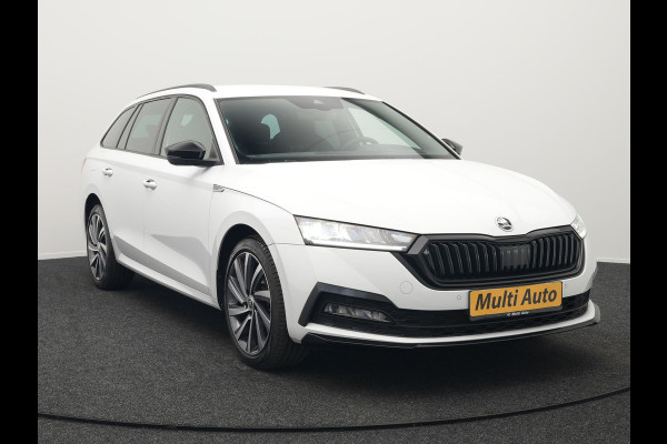 Škoda Octavia Combi 1.4 TSI iV Plug In Hybrid Sportline Business PHEV | Head-Up | Sportstoelen Memory & Verwarmd | Canton Audio | 19"L.M | Virtual | Keyless | Apple Carplay | Parkassist | Sfeerverlichting |