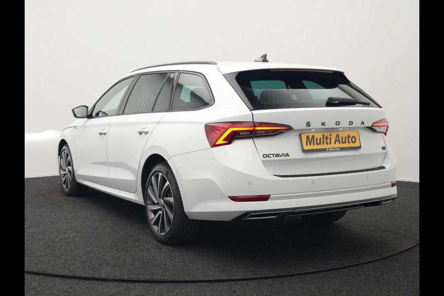 Škoda Octavia Combi 1.4 TSI iV Plug In Hybrid Sportline Business PHEV | Head-Up | Sportstoelen Memory & Verwarmd | Canton Audio | 19"L.M | Virtual | Keyless | Apple Carplay | Parkassist | Sfeerverlichting |