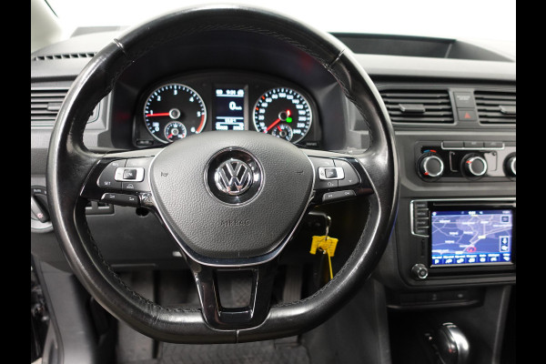Volkswagen Caddy DSG Automaat L2H1 Maxi Exclusive Edition Xenon Navigatie Trekhaak Parkeersensoren Leder Cruise control Airco euro6
