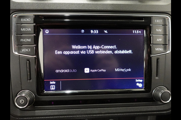 Volkswagen Caddy DSG Automaat L2H1 Maxi Exclusive Edition Xenon Navigatie Trekhaak Parkeersensoren Leder Cruise control Airco euro6