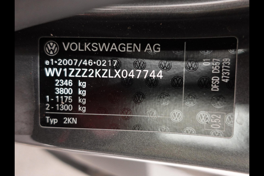 Volkswagen Caddy DSG Automaat L2H1 Maxi Exclusive Edition Xenon Navigatie Trekhaak Parkeersensoren Leder Cruise control Airco euro6