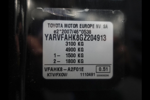 Toyota ProAce 2.0 122pk Automaat L3 Navigator Navi Trekhaak Airco Cruise control Euro6 *
