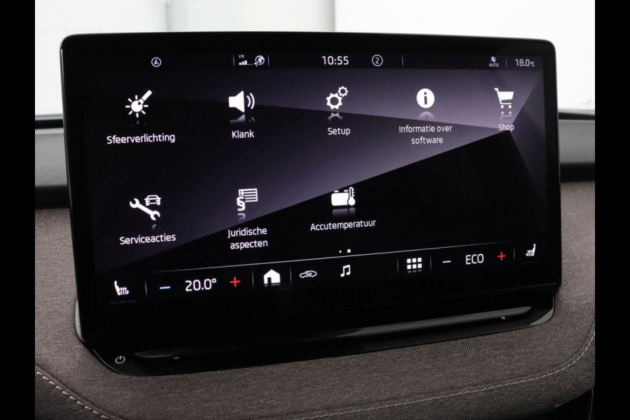 Škoda ENYAQ iV 60 | Stoel & stuurverwarming | Carplay | Keyless | Navigatie | Camera | Cruise control | Full LED | Parkeerhulp | 20'' lichtmetalen velgen