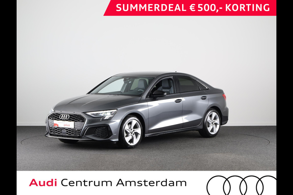 Audi A3 Limousine 30 TFSI S edition 110 pk S-tronic | Verlengde garantie | Navigatie | Parkeersensoren achter | Cruise control | Autom. airco | Full-LED koplampen | S-line | Audi A3 Limousine 30 TFSI S edition 110 pk S-tronic | Verlengde garantie | Navigatie | Parkeersensoren achter | Cruise control | Autom. airco | Full-LED koplampen | S-line |