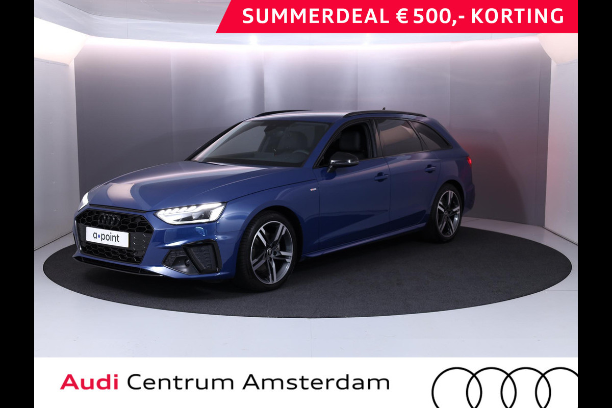 Audi A4 Avant 35 TFSI S edition Competition 150 pk S-tronic | Verlengde garantie | Navigatie | Parkeersensoren | Autom. airco (3 zones) | Stoelverwarming | S-Line | Audi A4 Avant 35 TFSI S edition Competition 150 pk S-tronic | Verlengde garantie | Navigatie | Parkeersensoren | Autom. airco (3 zones) | Stoelverwarming | S-Line |