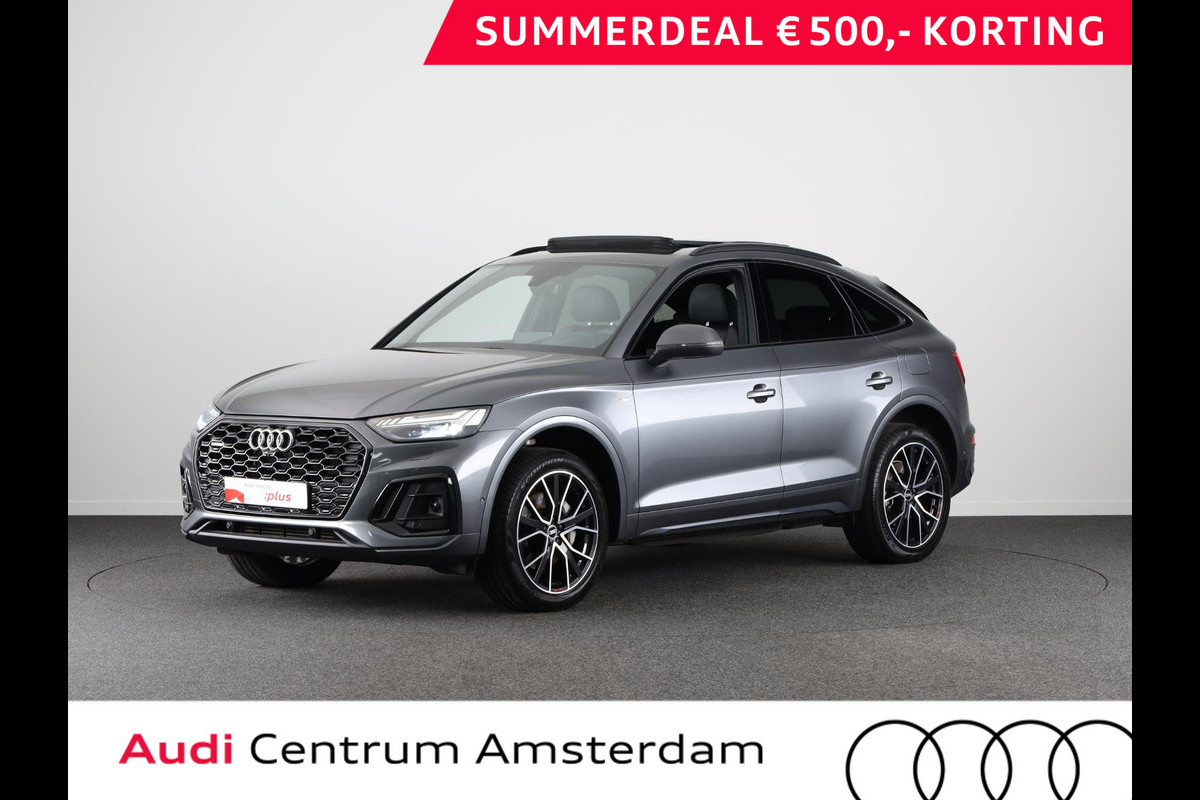 Audi Q5 Sportback 55 TFSI e S edition 367 pk S-tronic | SoH 96% | Navigatie | Panoramadak | Parkeersensoren (Park assist) | Rondomzicht camera | Elktr. Voorstoelen | Stoelverwarming | Audi Q5 Sportback 55 TFSI e S edition 367 pk S-tronic | SoH 96% | Navigatie | Panoramadak | Parkeersensoren (Park assist) | Rondomzicht camera | Elktr. Voorstoelen | Stoelverwarming |