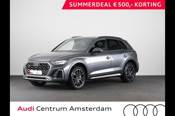Audi Q5 50 TFSI e S edition 299pk S-tronic | SoH 92% | Navigatie | B&O Audio | Keyless entry | Parkeercamera | Verwarmbare voorstoelen