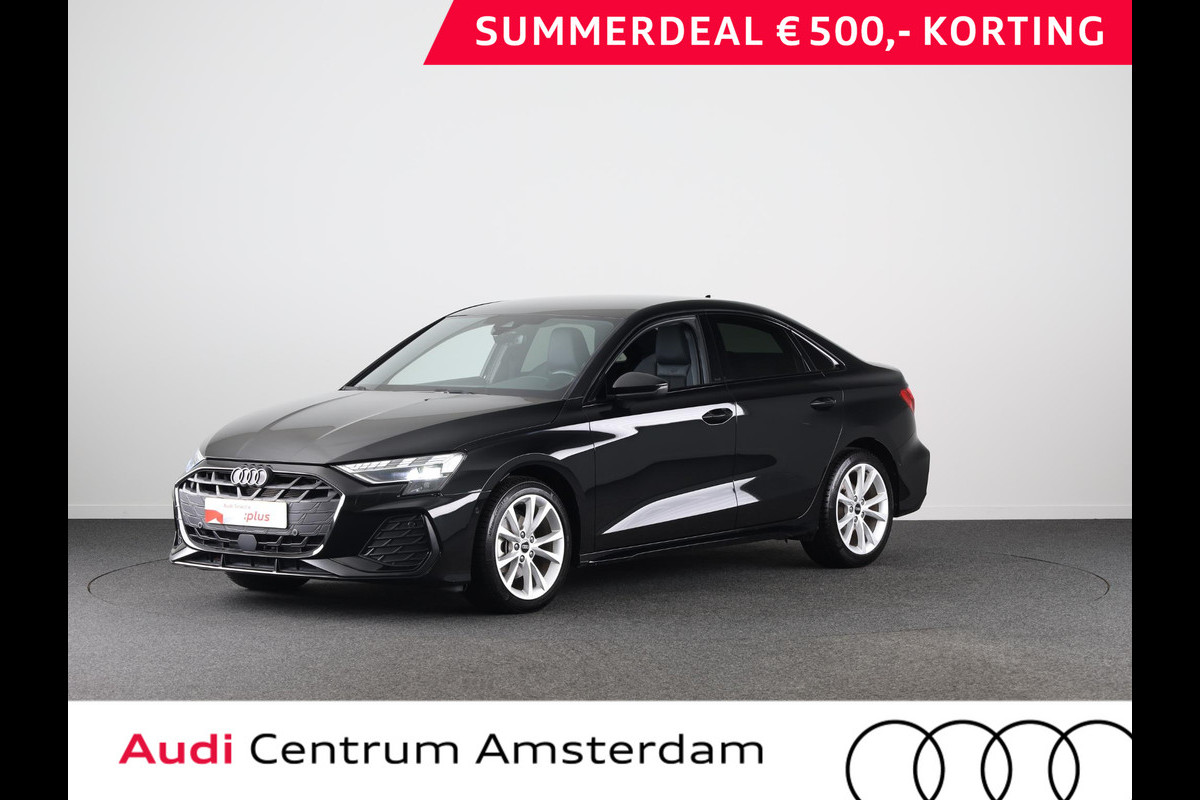 Audi A3 Limousine 30 TFSI S edition 116 pk S-tronic | Verlengde garantie | Navigatie | Parkeersensoren (Park assist) | Autom. airco (3 zones) | Stoelverwarming | S-Line |