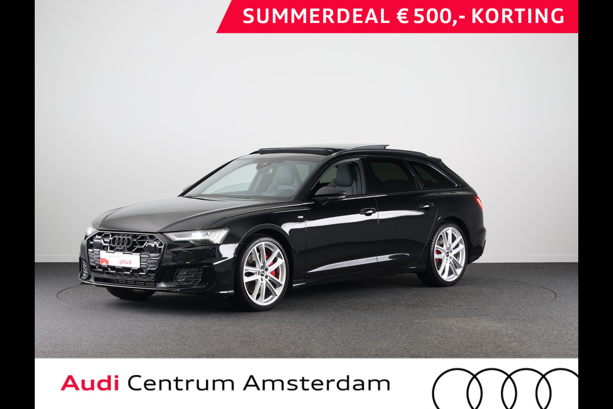 Audi A6 Avant 55 TFSI e quattro S edition Competition 367 pk S-tronic | Verlengde garantie | Navigatie | Panoramadak | Elektr. trekhaak | Parkeersensoren (Park assist) | Rondomzicht camera | S-Line | Audi A6 Avant 55 TFSI e quattro S edition Competition 367 pk S-tronic | Verlengde garantie | Navigatie | Panoramadak | Elektr. trekhaak | Parkeersensoren (Park assist) | Rondomzicht camera | S-Line |