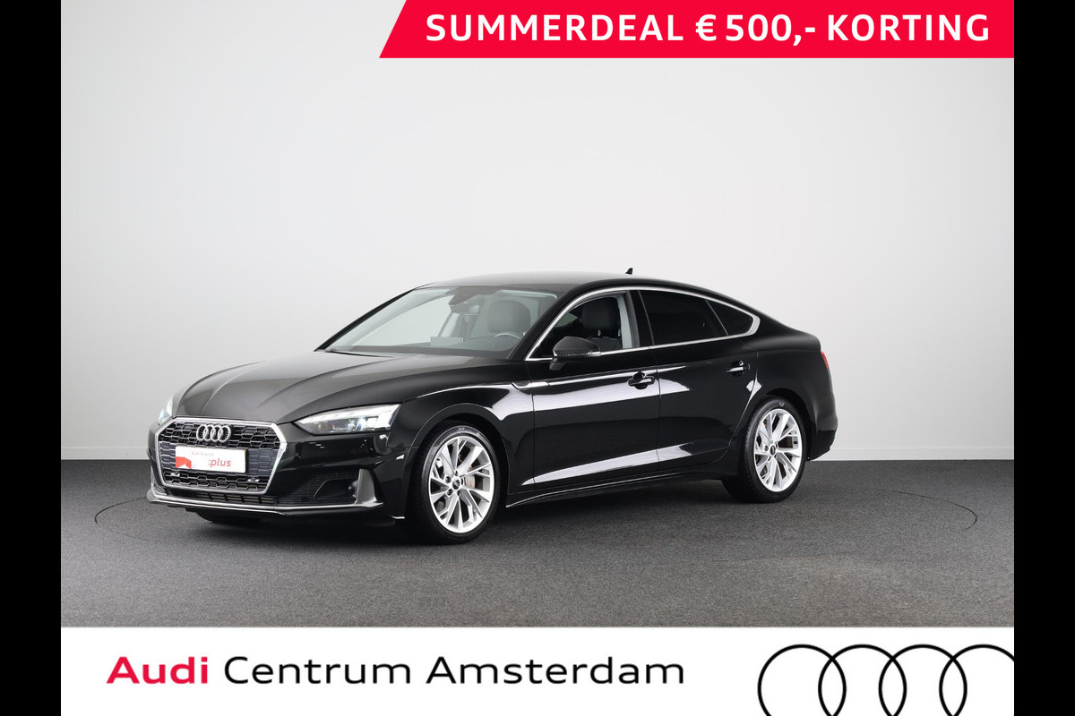 Audi A5 Sportback 40 TFSI Advanced Edition 204pk | Sportstoelen | Matrix LED koplampen | 18 inch lichtmetalen velgen | Voorstoelen met massage functie Audi A5 Sportback 40 TFSI Advanced Edition 204pk | Sportstoelen | Matrix LED koplampen | 18 inch lichtmetalen velgen | Voorstoelen met massage functie