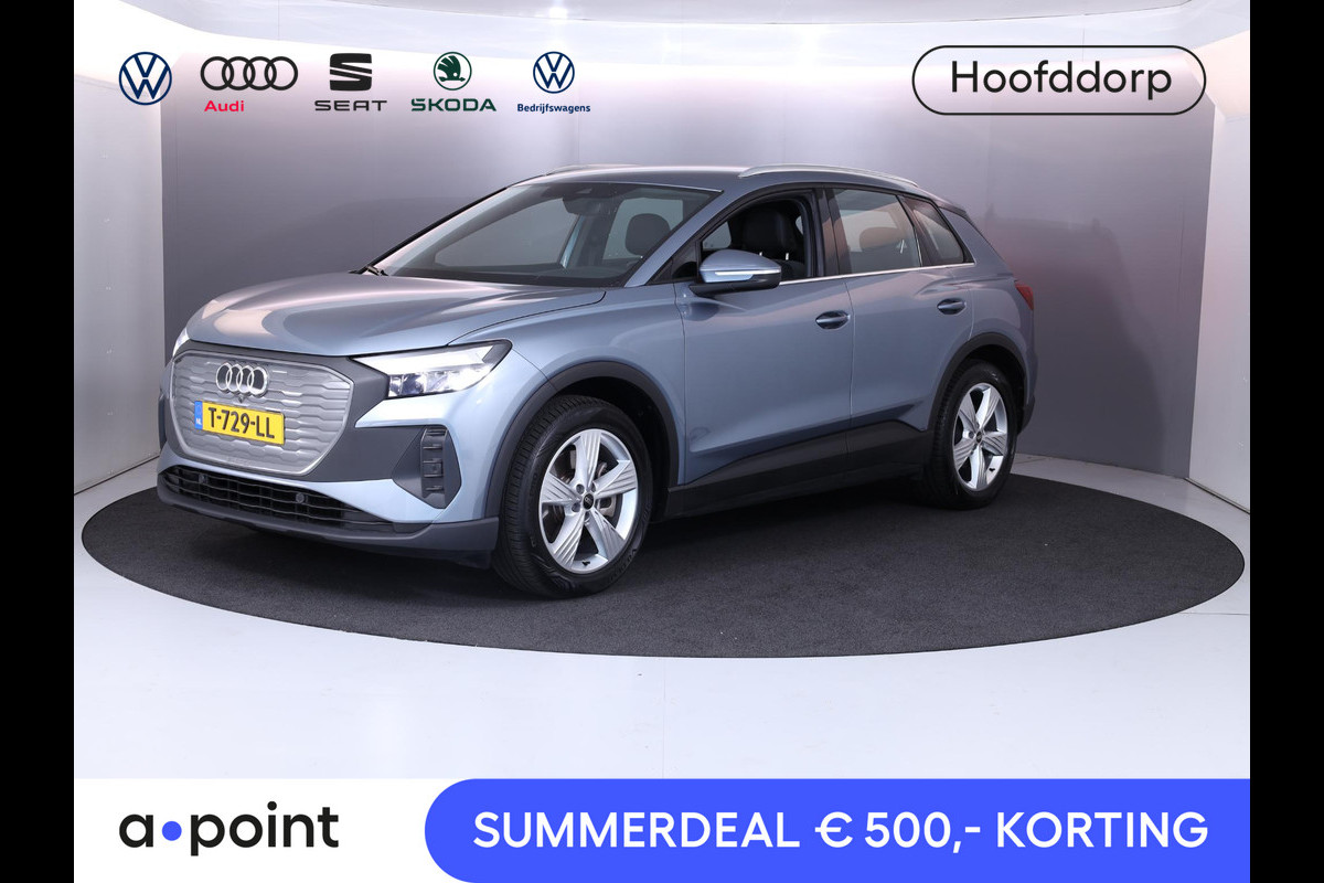 Audi Q4 e-tron 40 Edition 77 kWh 204 pk S-tronic | Navigatie | Elektr. Trekhaak | Parkeersensoren | Achteruitrijcamera | Adaptieve cruise control | Stoelverwarming | Audi Q4 e-tron 40 Edition 77 kWh 204 pk S-tronic | Navigatie | Elektr. Trekhaak | Parkeersensoren | Achteruitrijcamera | Adaptieve cruise control | Stoelverwarming |