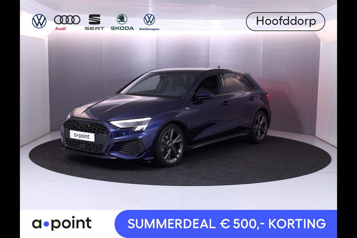 Audi A3 Sportback 30 TFSI S edition 110 pk S-tronic | Verlengde garantie | Navigatie | Parkeersensoren achter | LED koplampen | S-Line | Audi A3 Sportback 30 TFSI S edition 110 pk S-tronic | Verlengde garantie | Navigatie | Parkeersensoren achter | LED koplampen | S-Line |