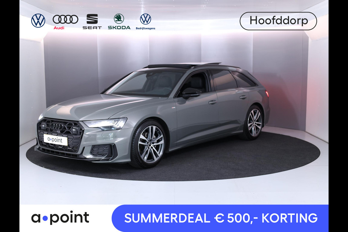 Audi A6 Avant 40 TFSI S edition Competition 204 pk | Verlengde garantie | Navigatie | Panoramadak | Parkeersensoren | Achteruitrijcamera | Stoelverwarming | S-Line |