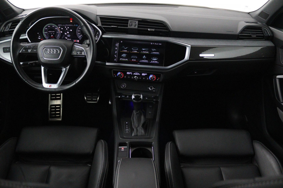 Audi Q3 Sportback 45 TFSI e S Edition (PANORAMADAK, ELEKT. STOELEN, SFEER, CAMEAR, ADAPTIVE CRUISE, MEMORY,DEALER ONDERHOUDEN)