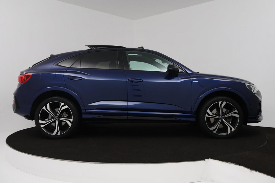 Audi Q3 Sportback 45 TFSI e S Edition (PANORAMADAK, ELEKT. STOELEN, SFEER, CAMEAR, ADAPTIVE CRUISE, MEMORY,DEALER ONDERHOUDEN)