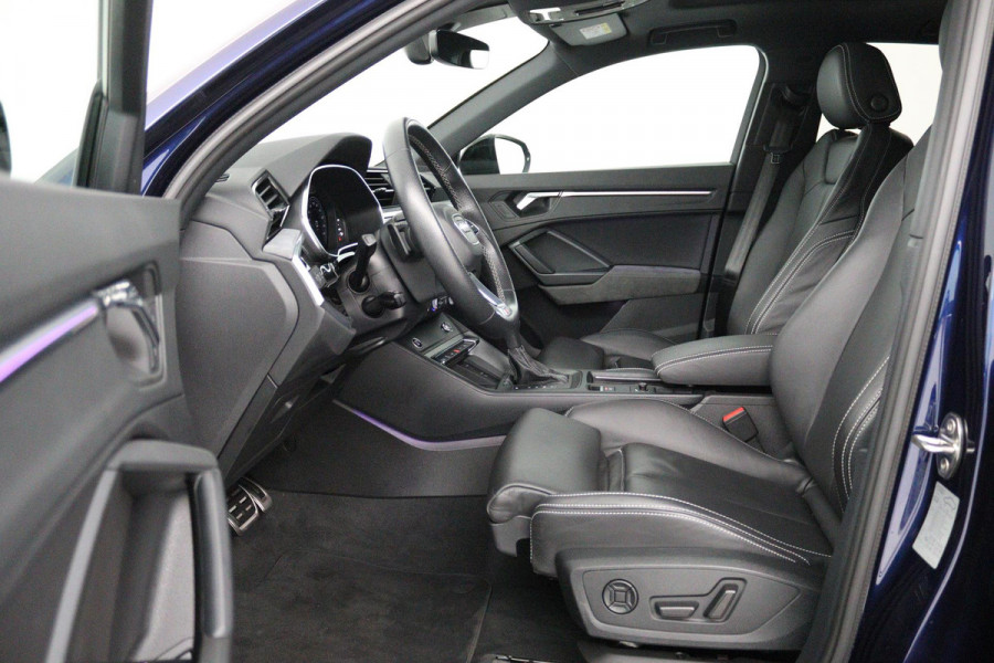 Audi Q3 Sportback 45 TFSI e S Edition (PANORAMADAK, ELEKT. STOELEN, SFEER, CAMEAR, ADAPTIVE CRUISE, MEMORY,DEALER ONDERHOUDEN)