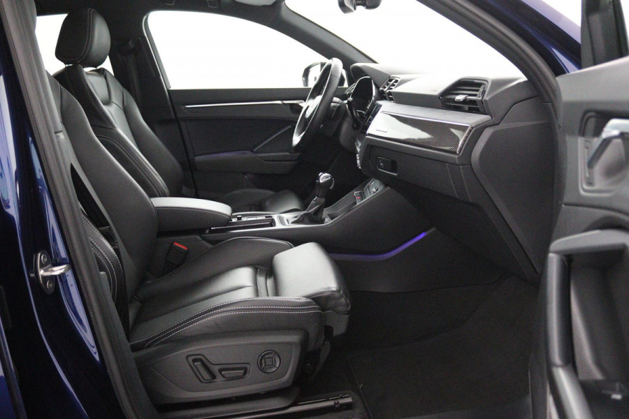 Audi Q3 Sportback 45 TFSI e S Edition (PANORAMADAK, ELEKT. STOELEN, SFEER, CAMEAR, ADAPTIVE CRUISE, MEMORY,DEALER ONDERHOUDEN)