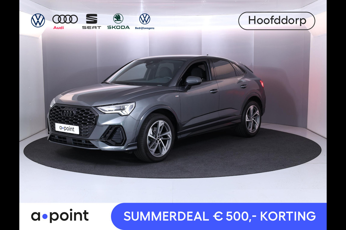 Audi Q3 Sportback 35 TFSI S Edition 150 pk S-tronic | Navigatie | Parkeersensoren | LED koplampen | Stoelverwarming | S-Line | Audi Q3 Sportback 35 TFSI S Edition 150 pk S-tronic | Navigatie | Parkeersensoren | LED koplampen | Stoelverwarming | S-Line |