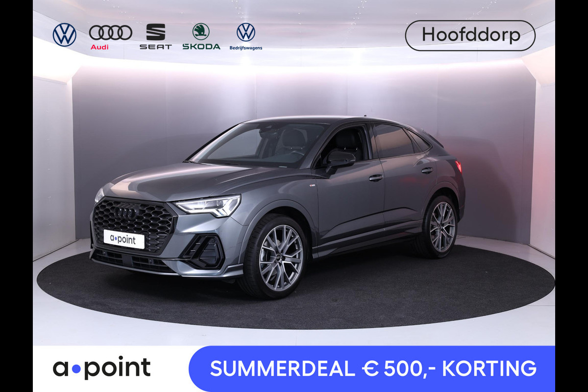 Audi Q3 Sportback 35 TFSI S Edition 150pk S-tonic | Navigatie | Lederen bekleding | Parkeercamera | 20 inch lichtmetalen velgen| El.achterklep Audi Q3 Sportback 35 TFSI S Edition 150pk S-tonic | Navigatie | Lederen bekleding | Parkeercamera | 20 inch lichtmetalen velgen| El.achterklep
