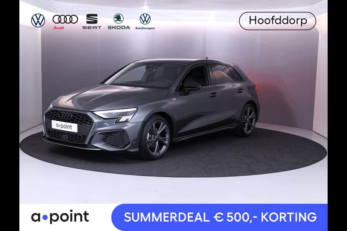 Audi A3 Sportback 30 TFSI S edition 110 pk S-tronic | Verlengde garantie | Navigatie | Parkeersensoren achter | LED koplampen | S-Line | Audi A3 Sportback 30 TFSI S edition 110 pk S-tronic | Verlengde garantie | Navigatie | Parkeersensoren achter | LED koplampen | S-Line |