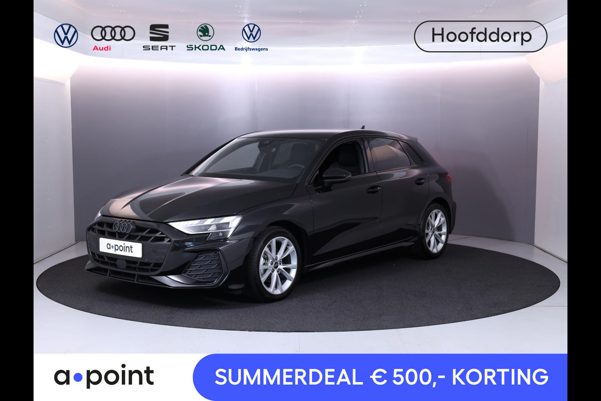 Audi A3 Sportback 30 TFSI S edition 115 PK Automaat | Verlengde garantie | Navigatie | Park pakket | Zwart optiek | Privacy glas | Audi A3 Sportback 30 TFSI S edition 115 PK Automaat | Verlengde garantie | Navigatie | Park pakket | Zwart optiek | Privacy glas |